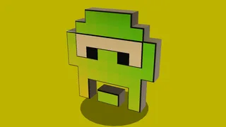 Onchain Droidz 3D #1166