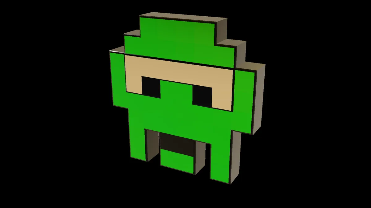 Onchain Droidz 3D #166
